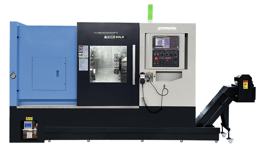 Wiesser TCK50LD CNC Torna (C Eksenli) CNC tezgahı Wiesser TCK50LD CNC Torna (C Eksenli) CNC tezgahı — teknik özellikler ve fiyat