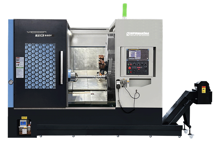 Wiesser TCK52DY CNC Torna (Y Eksenli) CNC tezgahı Wiesser TCK52DY CNC Torna (Y Eksenli) CNC tezgahı — teknik özellikler ve fiyat