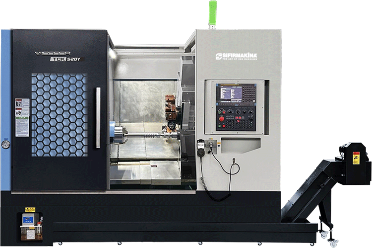 Wiesser TCK52DY CNC Torna (Y Eksenli) CNC tezgahı Wiesser TCK52DY CNC Torna (Y Eksenli) CNC tezgahı — teknik özellikler ve fiyat