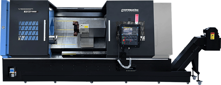 Wiesser TCK700D CNC Torna (C Eksenli) CNC tezgahı Wiesser TCK700D CNC Torna (C Eksenli) CNC tezgahı — teknik özellikler ve fiyat