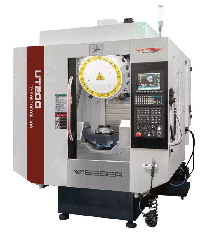 Wiesser UT200 CNC 5 Eksen İşleme Merkezi CNC tezgahı Wiesser UT200 CNC 5 Eksen İşleme Merkezi CNC tezgahı — teknik özellikler ve fiyat
