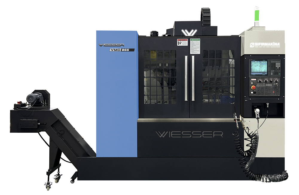 Wiesser VMC855 CNC Dik İşleme Merkezi CNC tezgahı Wiesser VMC855 CNC Dik İşleme Merkezi CNC tezgahı — teknik özellikler ve fiyat