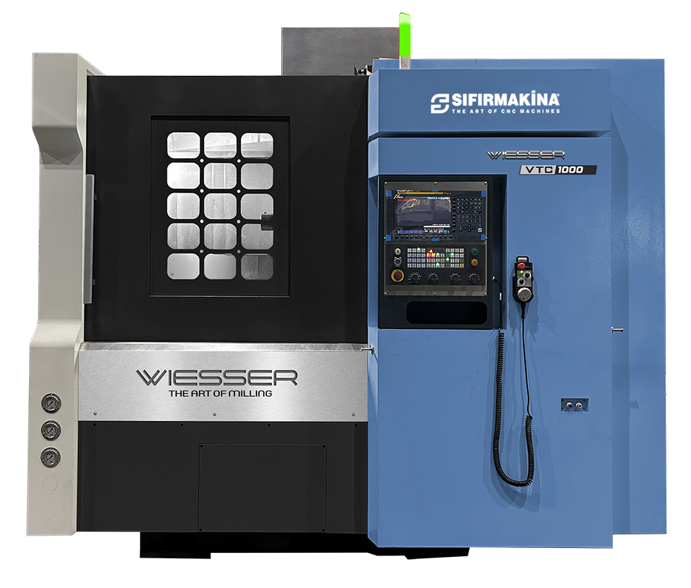 Wiesser VTC1000 CNC Dik Torna CNC tezgahı Wiesser VTC1000 CNC Dik Torna CNC tezgahı — teknik özellikler ve fiyat