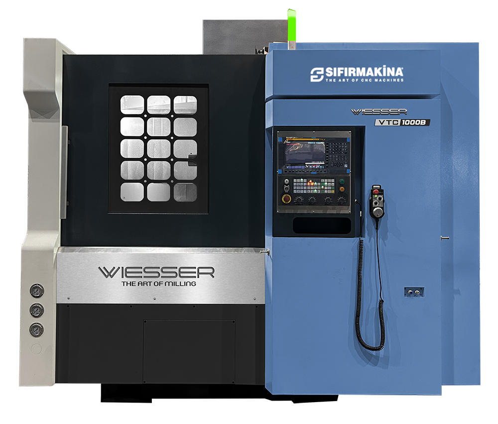 Wiesser VTC1000B CNC Dik Torna CNC tezgahı Wiesser VTC1000B CNC Dik Torna CNC tezgahı — teknik özellikler ve fiyat
