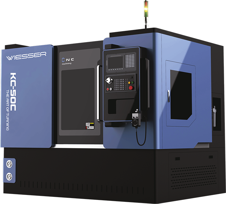 Wiesser KC-50C C-Axis Slant Bed CNC Lathe CNC machine Wiesser KC-50C C-Axis Slant Bed CNC Lathe