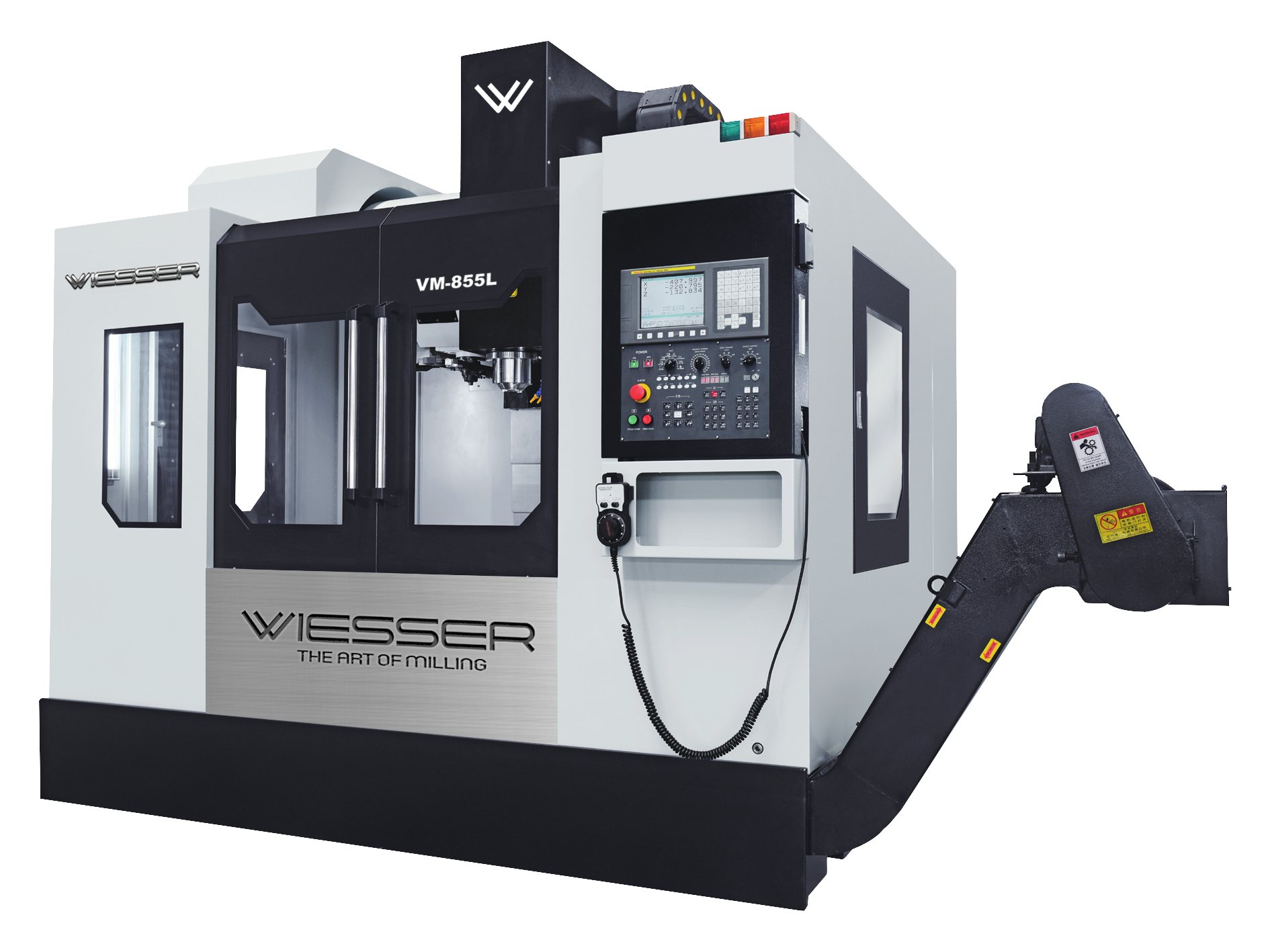 Wiesser VM-855L CNC Dik İşleme Merkezi CNC tezgahı — teknik özellikler ve fiyat