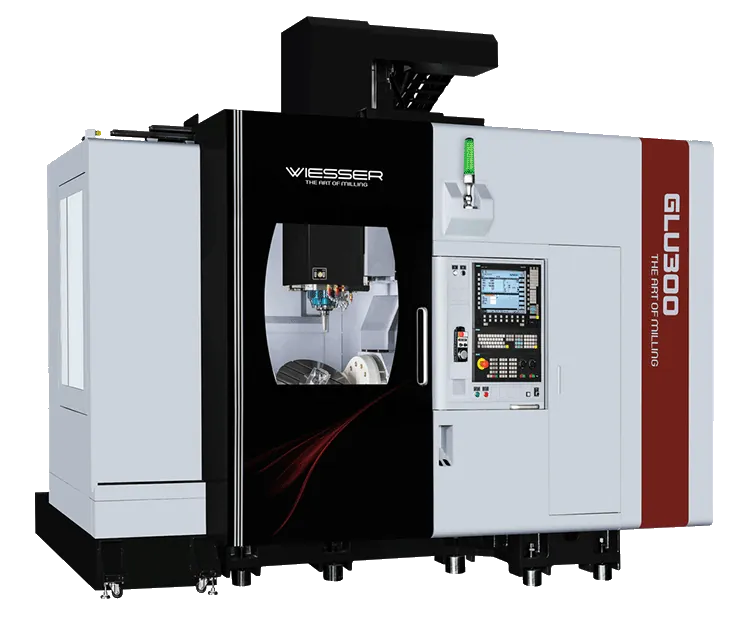 Wiesser GLU300 مركز تصنيع CNC خماسي المحاور ماكينة CNC Wiesser GLU300 مركز تصنيع CNC خماسي المحاور