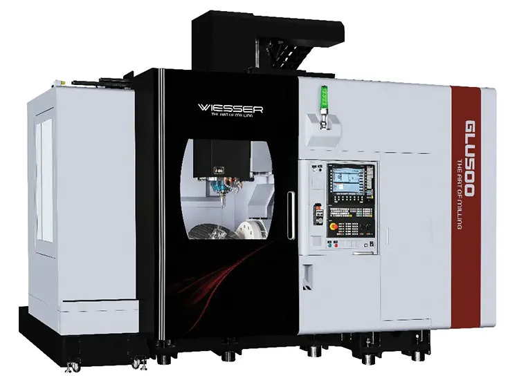 Wiesser GLU500 مركز تصنيع CNC خماسي المحاور ماكينة CNC Wiesser GLU500 مركز تصنيع CNC خماسي المحاور