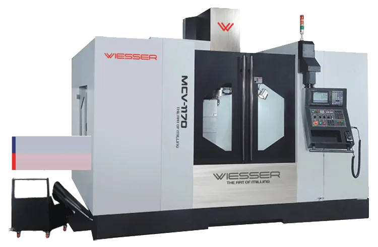 Wiesser MCV-1170 مركز التصنيع العمودي CNC ماكينة CNC Wiesser MCV-1170 مركز التصنيع العمودي CNC