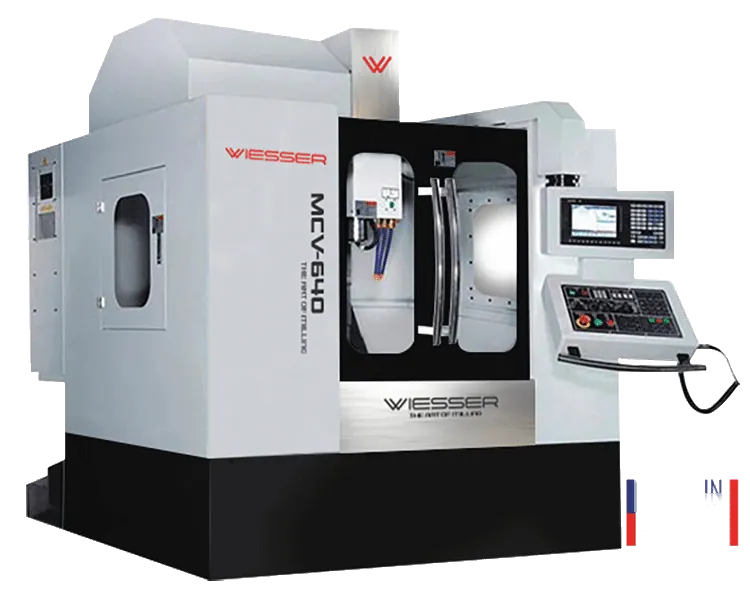 Wiesser MCV-640 مركز التصنيع العمودي CNC ماكينة CNC Wiesser MCV-640 مركز التصنيع العمودي CNC