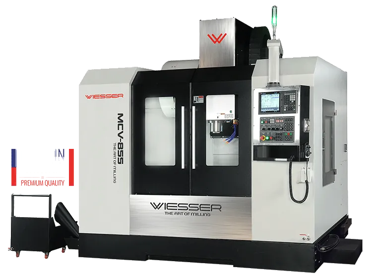 Wiesser MCV-855 مركز التصنيع العمودي CNC ماكينة CNC Wiesser MCV-855 مركز التصنيع العمودي CNC