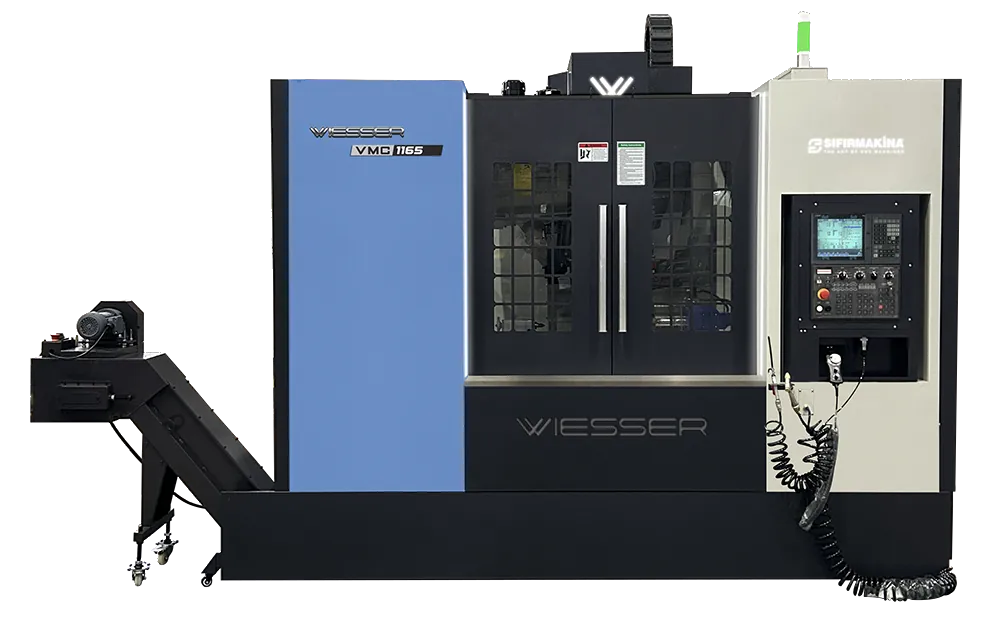 Wiesser VMC1165 مركز التصنيع العمودي CNC ماكينة CNC Wiesser VMC1165 مركز التصنيع العمودي CNC