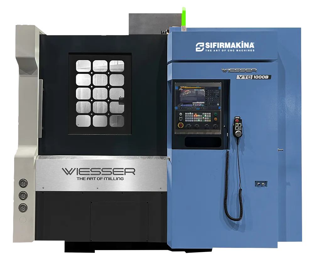 Wiesser VTC1000B مخرطة CNC عمودية