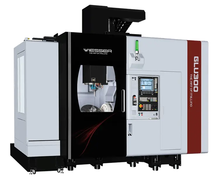 Wiesser GLU300 CNC 5 Eksen İşleme Merkezi