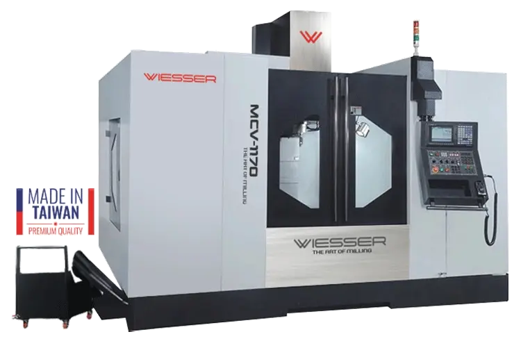Wiesser MCV-1170 CNC Dik İşleme Merkezi