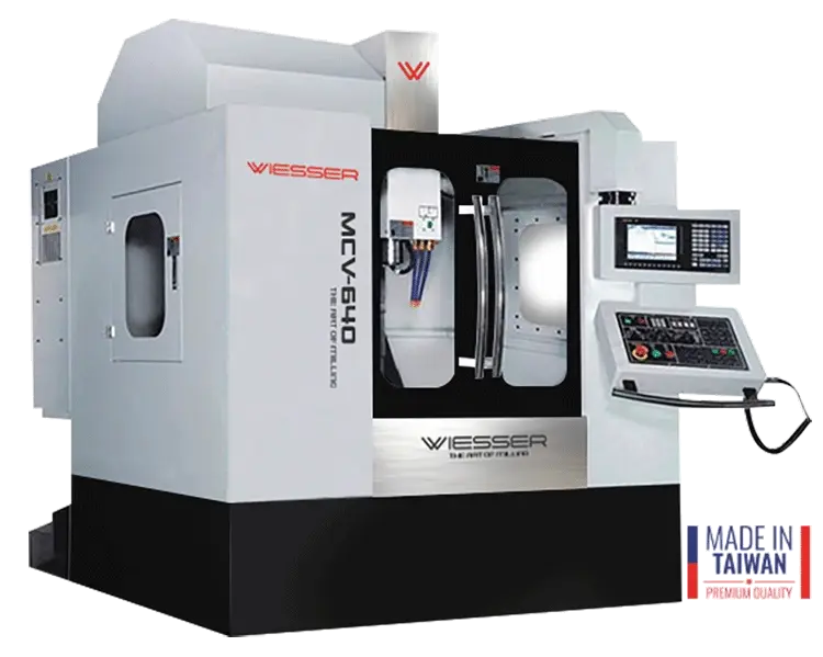 Wiesser MCV-640 CNC Dik İşleme Merkezi