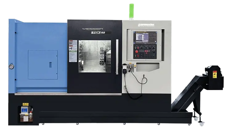 Wiesser TCK52-520 / 10 inch CNC Lathe (75mm bar capacity)