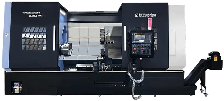 Wiesser TCK800-2000 / 15 inch CNC Lathe