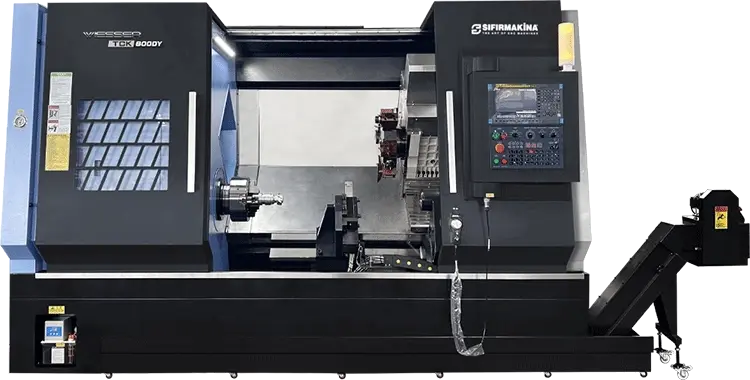 Wiesser TCK800DY-950 / Y Eksenli 15 inch CNC Torna