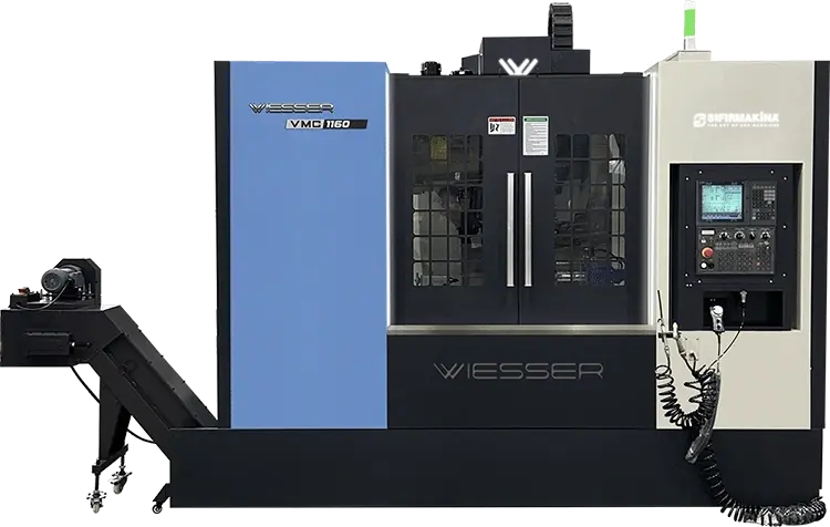 Wiesser VMC1160 CNC Dik İşleme Merkezi