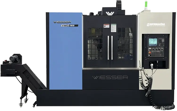 Wiesser VMC1165 CNC Dik İşleme Merkezi