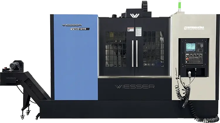 Wiesser VMC1275 CNC Dik İşleme Merkezi