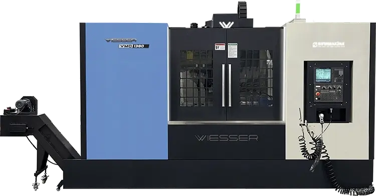 Wiesser VMC1380 CNC Dik İşleme Merkezi