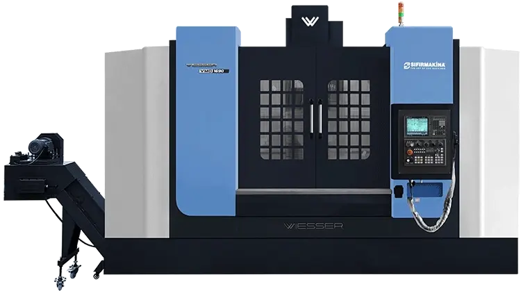 Wiesser VMC1690 CNC Dik İşleme Merkezi