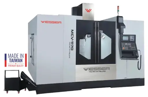 Wiesser MCV-1170 CNC Dik İşleme Merkezi