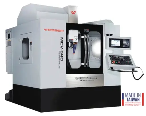 Wiesser MCV-640 CNC Dik İşleme Merkezi