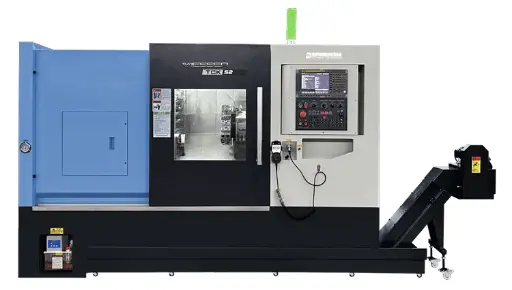 Wiesser TCK52-520 / 10 inch CNC Torna (75mm çubuk kapasitesi)