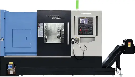 [MAK-Dng-TCK] Wiesser TCK52-750 / 8 inch CNC Torna (65mm Çubuk Kapasitesi)
