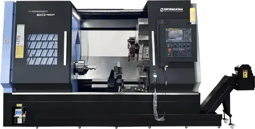 [MAK-Dng-TCK] Wiesser TCK700DY-950 / Y Axis 12 inch CNC Lathe