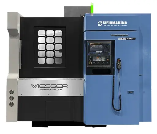 Wiesser VTC1000 / 32 inch CNC Dik Torna