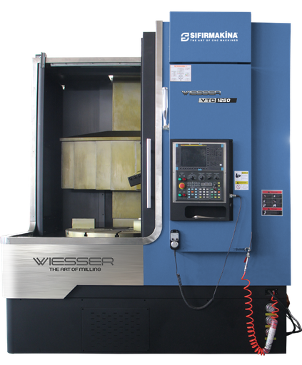 Wiesser VTC1250 / 40 inch CNC Dik Torna