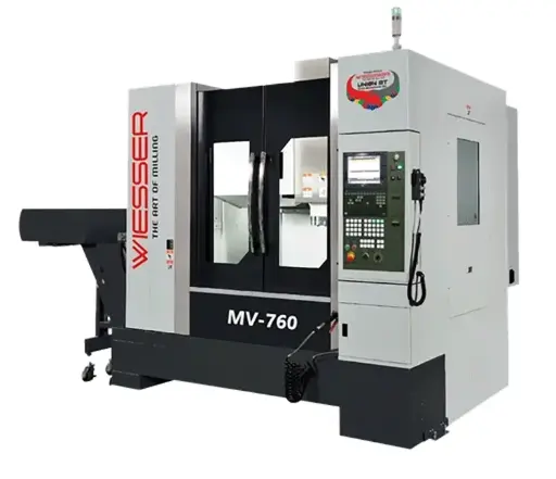 [MAK-Wie-MV-P] Wiesser MV760P CNC Dik İşleme Merkezi